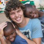 Koen met Dene en Ricardo